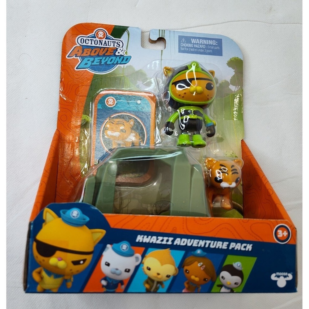 ABOVE & BEYOND OCTONAUTS KWAZII ADVENTURE TIGER New Collectable See B18.4WA-520
